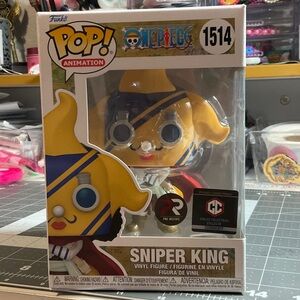 Funko Pop Animation Sniper King Vinyl Figure - Yellow, Blue, Red